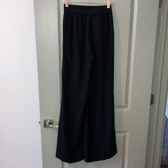 NWOT Spanx Crepe Pleated Trouser Wide Leg Sz XS - Picture 6 of 8